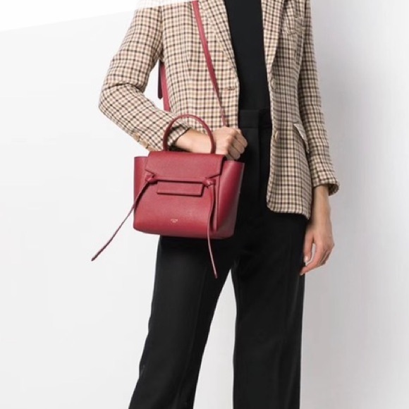 Sold x Celine nano belt bag - Raspberry - Picture 14 of 16